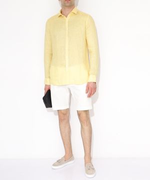 Long sleeve linen shirt