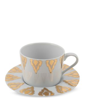 Uzbek Gold tea cup