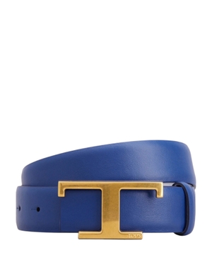 Logo buckle detail belt