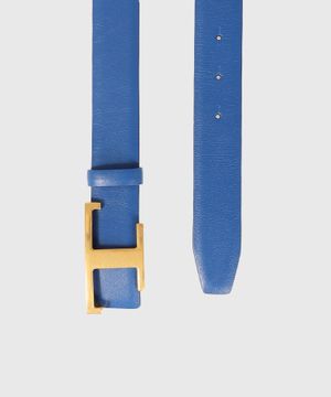 Logo buckle detail belt