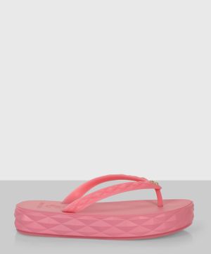 ''Diamond'' logo applique detail sandals