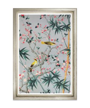 ''Oriole Birds'' printed wall photo