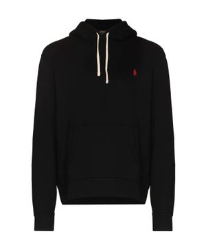 Logo applique hoodie