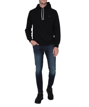 Logo applique hoodie
