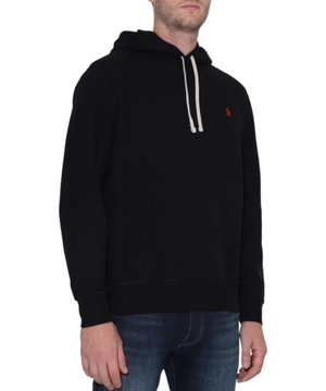 Logo applique hoodie
