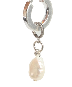Pearl embellished earrings