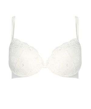 Lace design bra