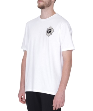 Loqo detallı qısaqol t-shirt