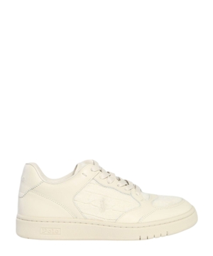 Knitted trim sneakers