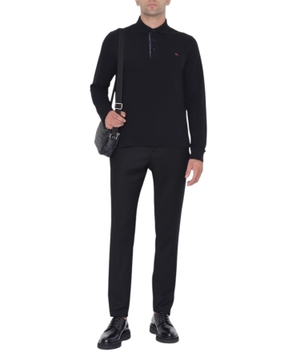 Three button collar polo