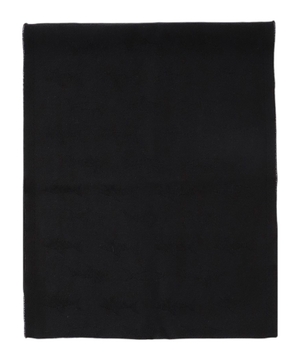 Scarf with logo pattern