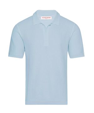 Short sleeve cotton polo shirt