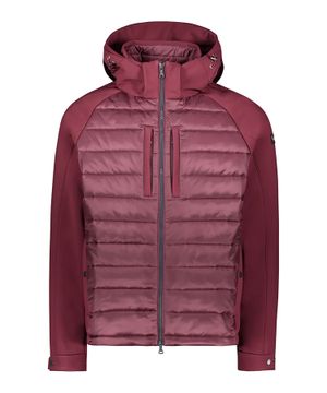 Hooded quilted jacket