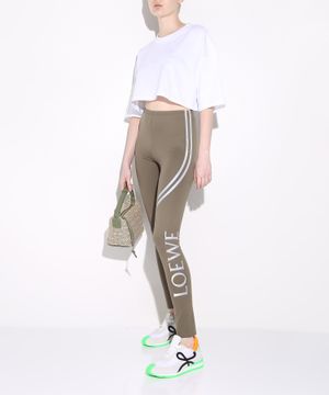 Logo printed leggings