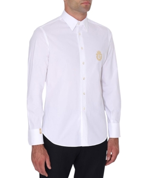 Logo applique shirt