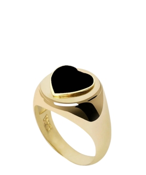 Gold Black Heart üzüyü