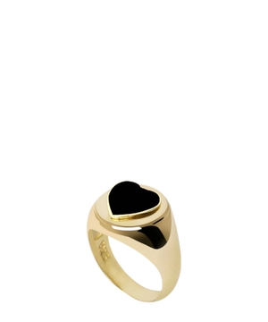 Gold Black Heart üzüyü