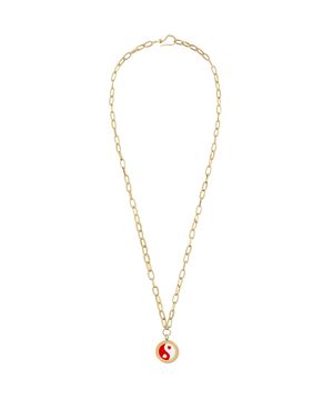 Ожерелье Gold Red Yin Yang
