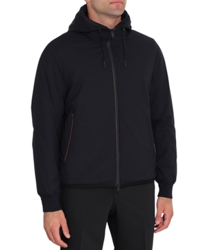 Hooded down jacket