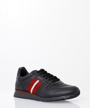 Astel lace-up leather sneakers