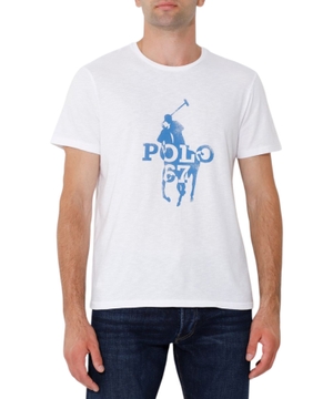 Cotton t-shirt with logo print