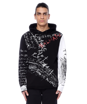 Balmain Ml hoodie with print