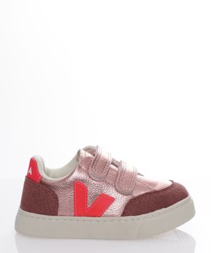 Sneakers with logo and Velcro fastening