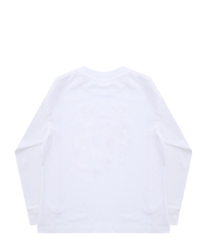 Qrafik printli uzunqol t-shirt