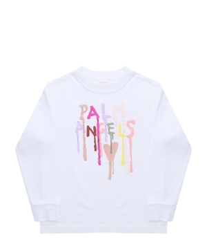 Qrafik printli uzunqol t-shirt