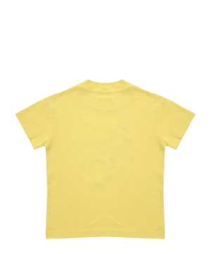 Qrafik printli pambıq t-shirt