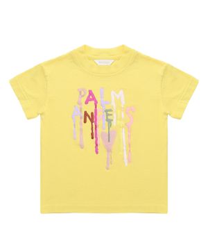 Graphic-print cotton t-shirt