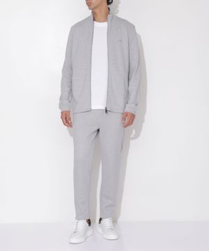 Zip fastening pockets cardigan