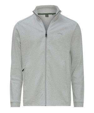 Zip fastening pockets cardigan