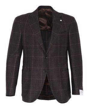 Checkered blazer