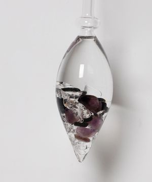 Gemstones energizing drinking water