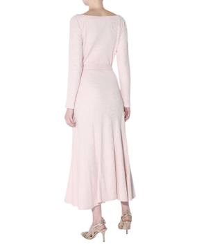Boatneck midi dress