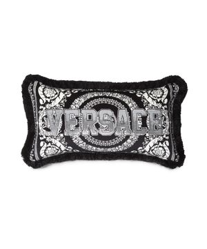Decorative velvet cushion