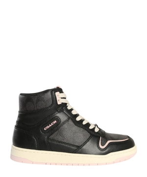 High top sneaker in signature canvas