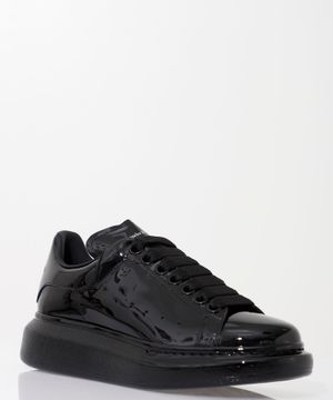 Patent leather sneakers