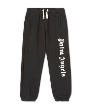 Logo printed sports trousers