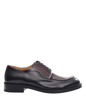 Leather derby shoes