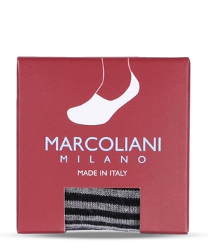 Striped elastic sock