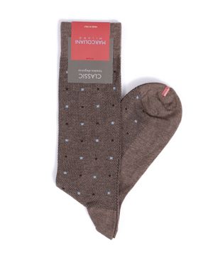 Socks with pattern print