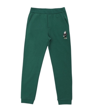 Sport style trousers with elastic waist