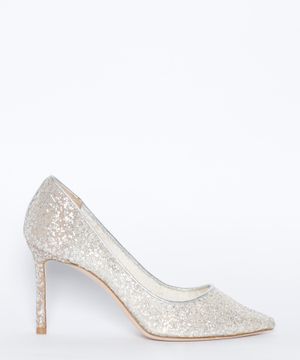 Pumps embellished with sequins