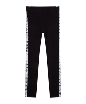 Monogram-print leggings