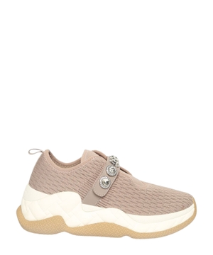 Crystal embellished sneakers
