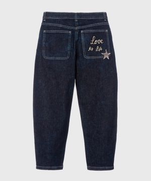 Wide leg jeans