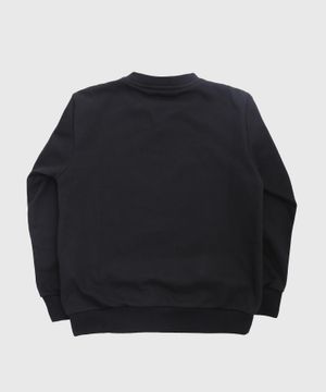 Logo patch sweatshirt