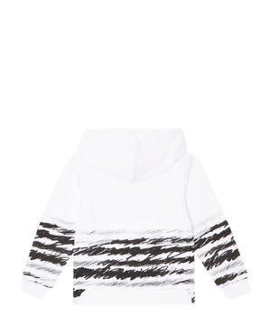 Logo print hoodie